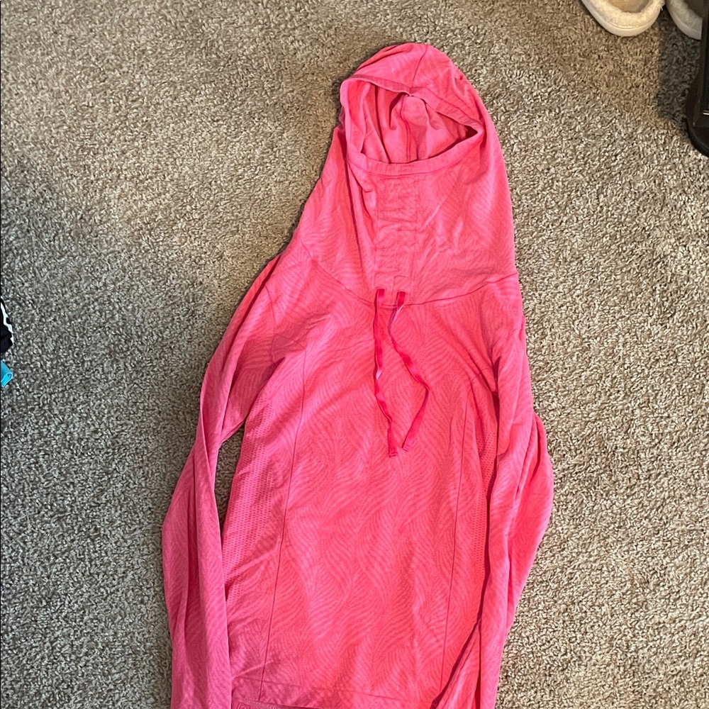 Moving Comfort Pink Long Sleeve Hoodie